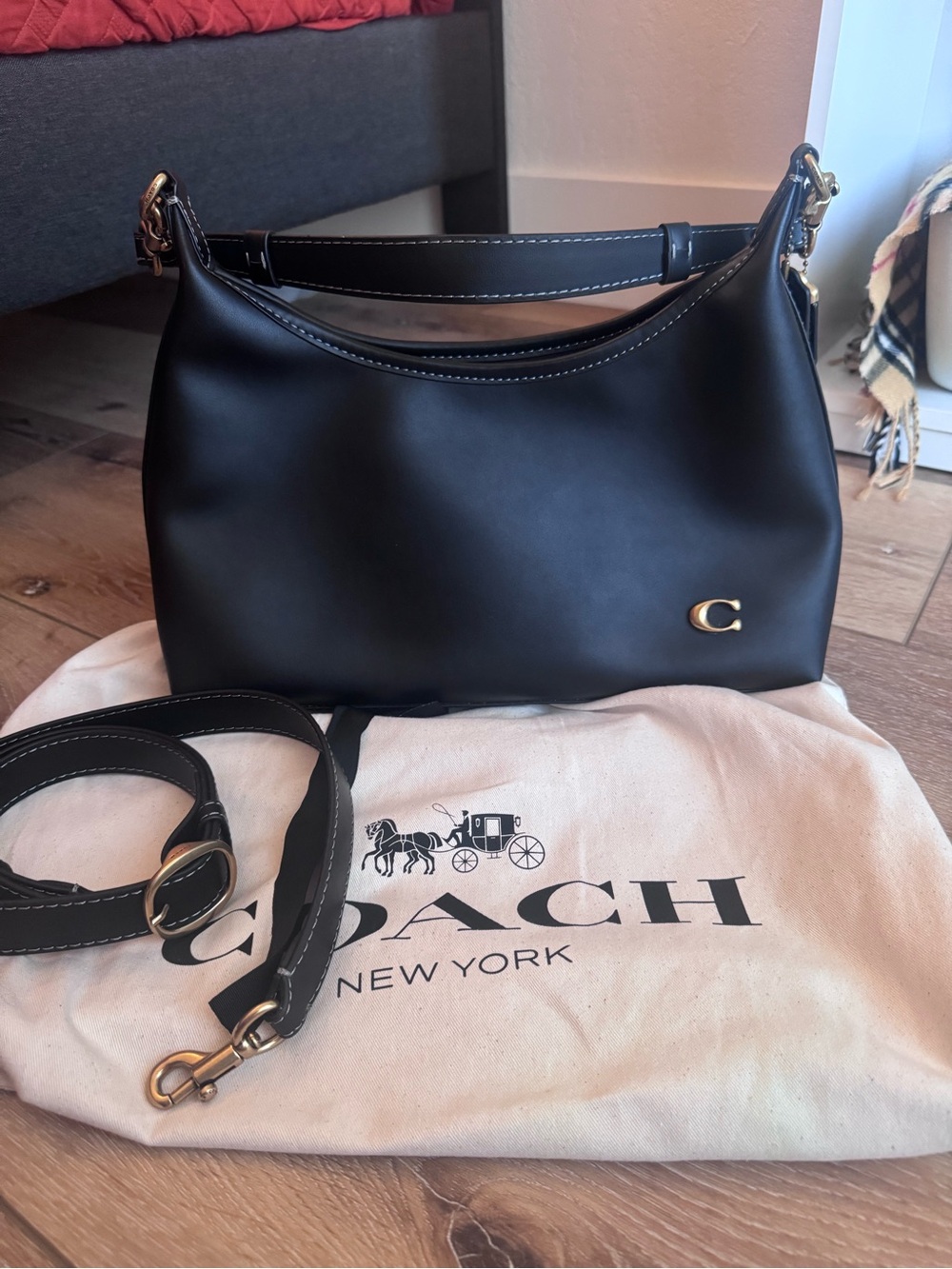 Coach Juliet Black Sling/ Shoulder Bag